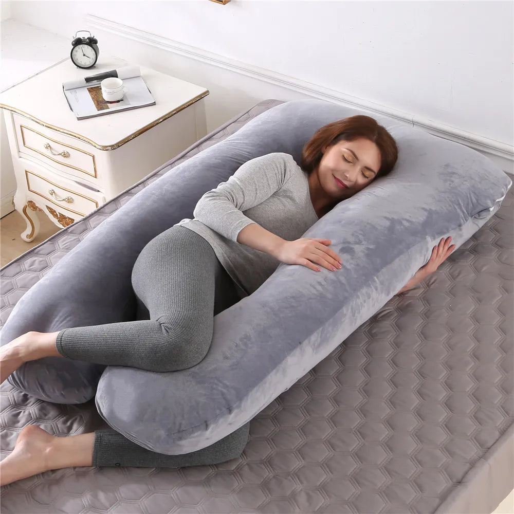 Onna U-Shaped Pregnancy Pillow – Full Body Support for Sleeping, Nursing & Maternity Comfort