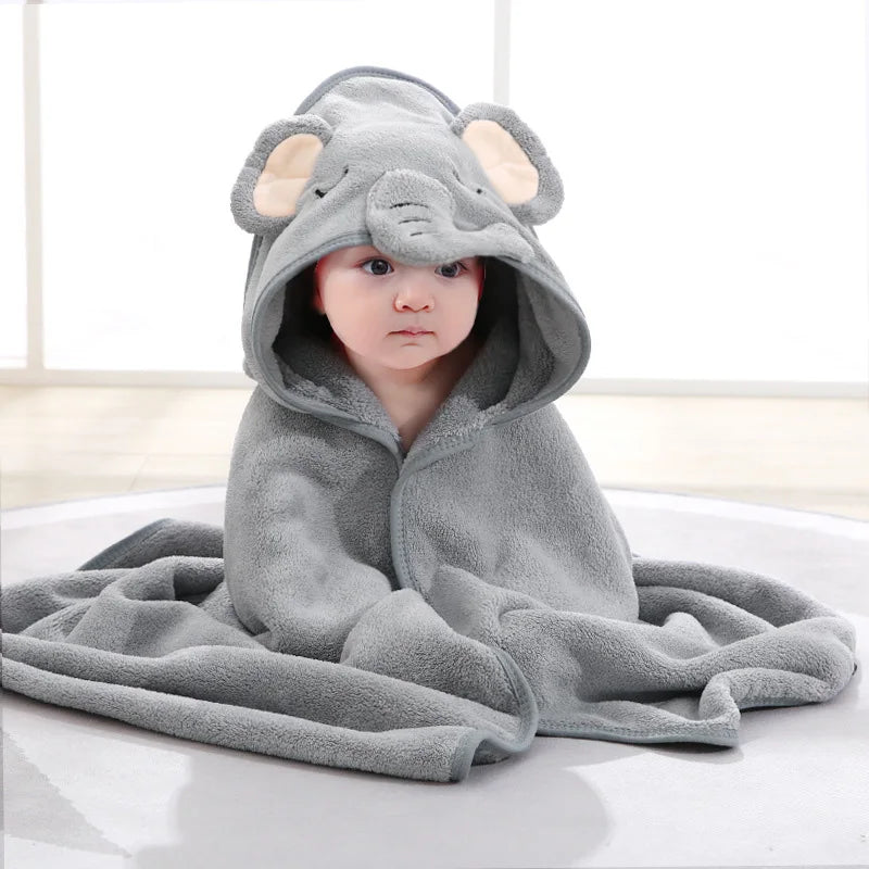 Onna Plush Hooded Baby Towel