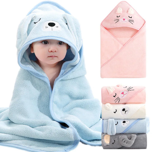Onna Plush Hooded Baby Towel