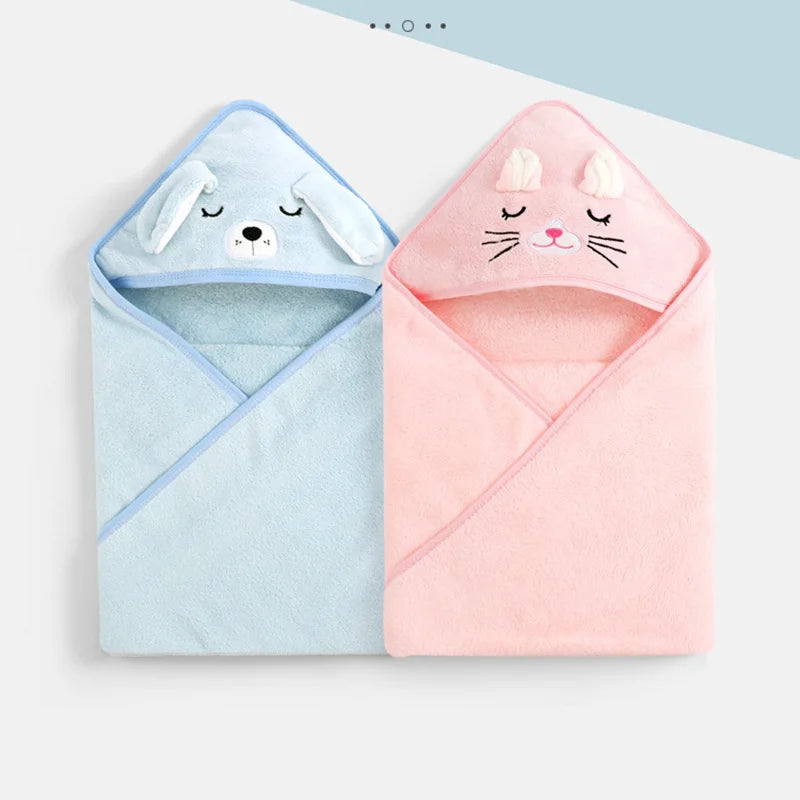 Onna Plush Hooded Baby Towel