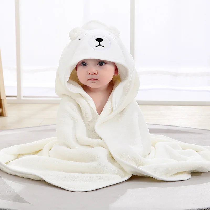 Onna Plush Hooded Baby Towel