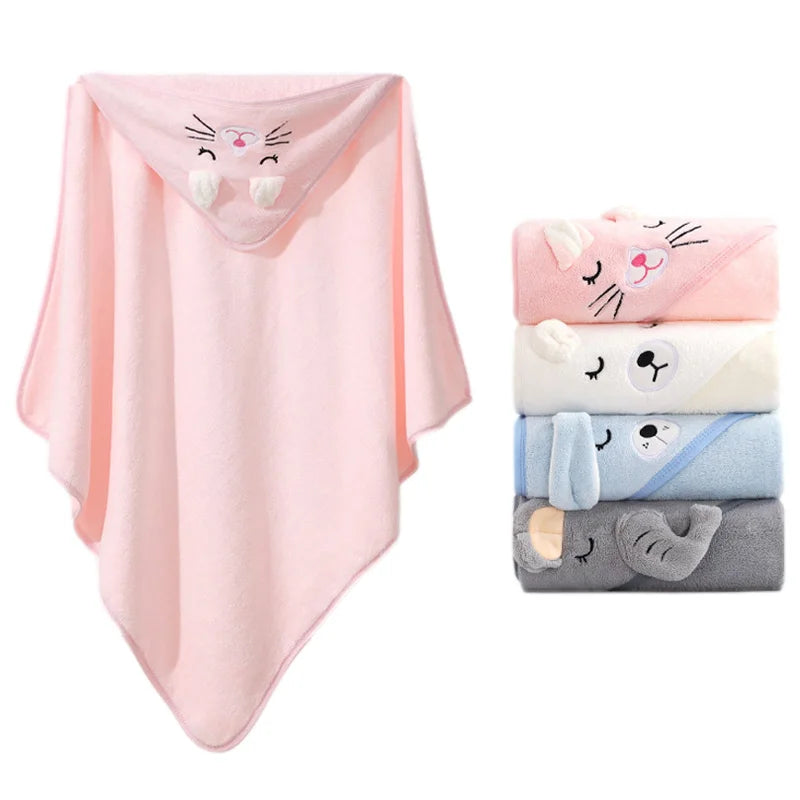Onna Plush Hooded Baby Towel