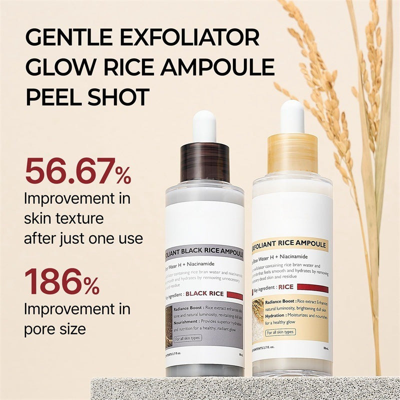 Peel Shot Glow White Rice Peeling Ampoule – Gentle Rice-Based Exfoliant